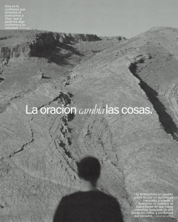 La oración cambia las cosas