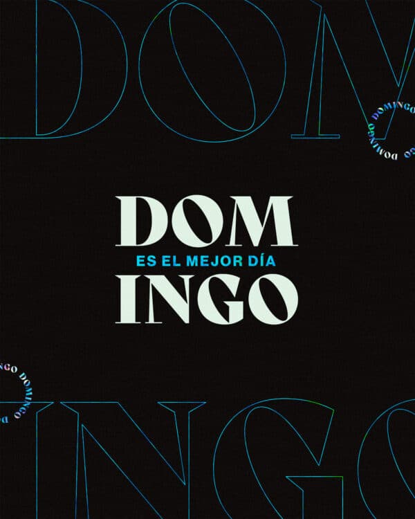 ¡Domingo es el mejor día!