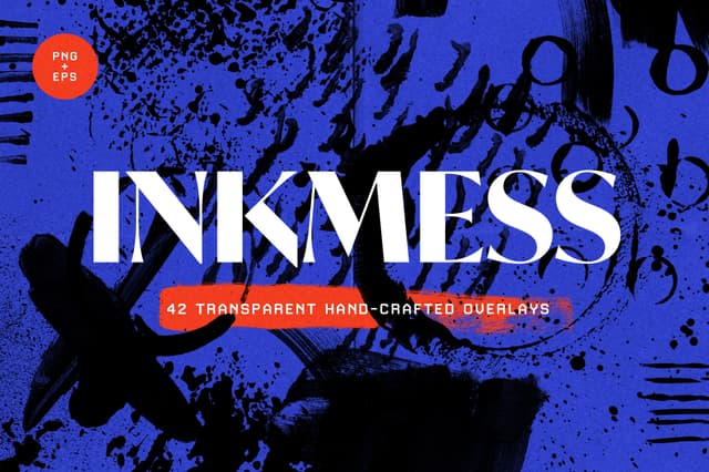 Ink Mess Overlays
