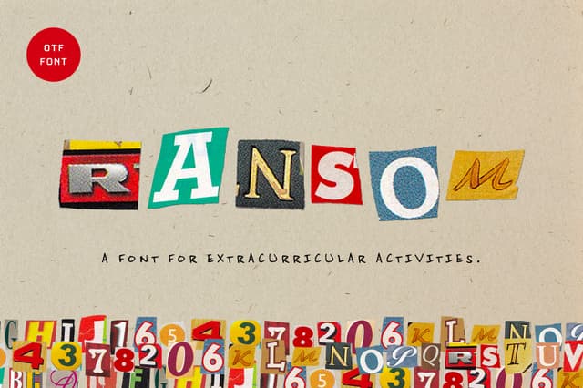 Ransom Font
