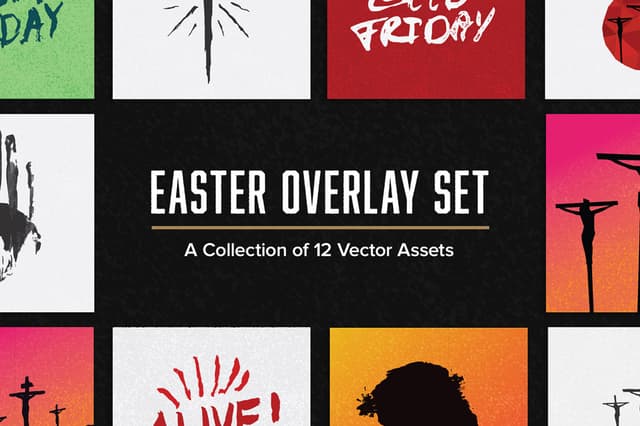 Easter Overlay Set