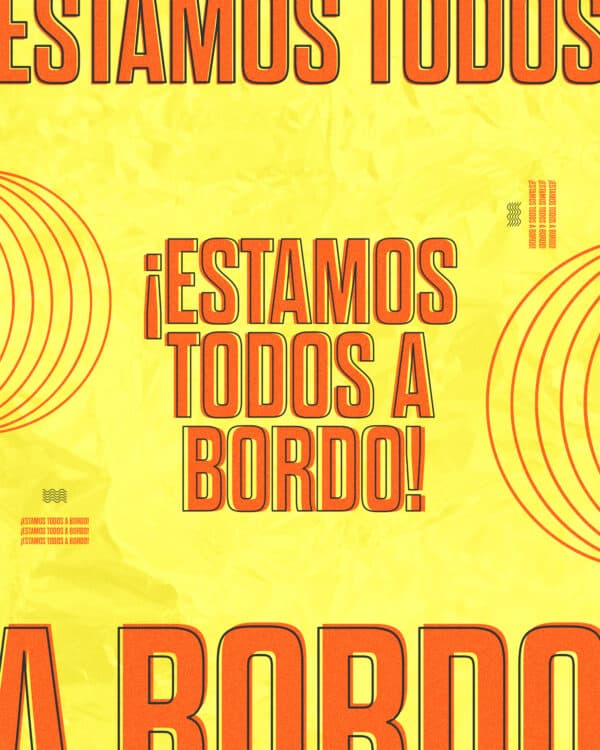 ¡Estamos todos a bordo!
