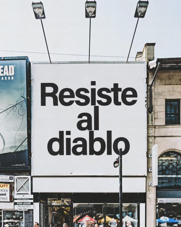 Resiste al diablo.