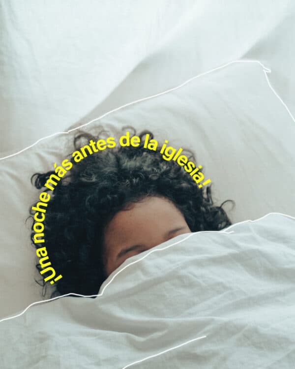 ¡Una noche más antes de la iglesia!
