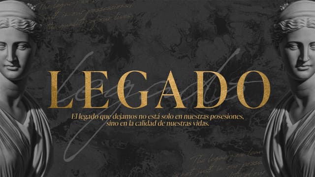Legado: El legado que dejamos no está solo en posesiones, sino en la calidad de nuestras vidas.