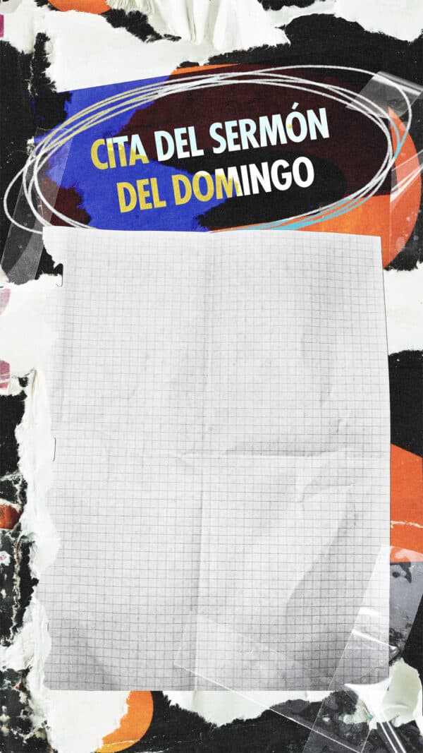 Cita del Sermón del Domingo