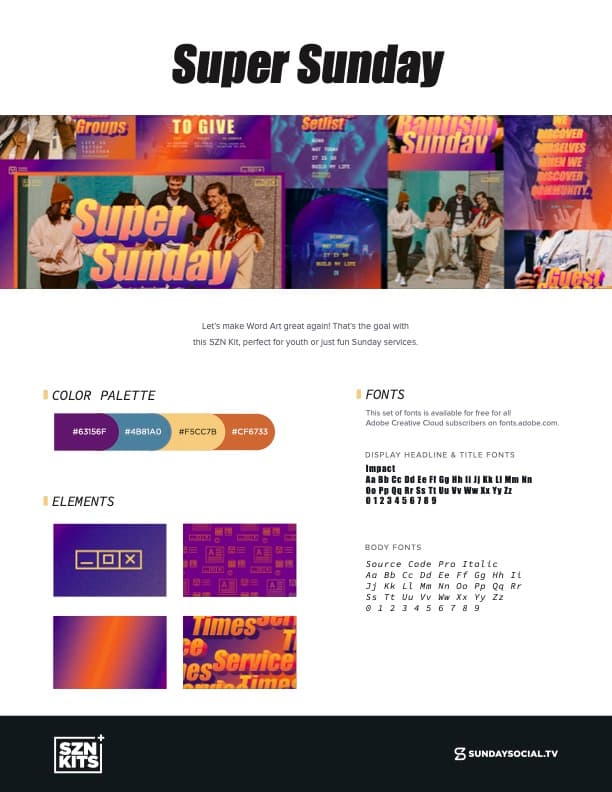 Style Guide preview