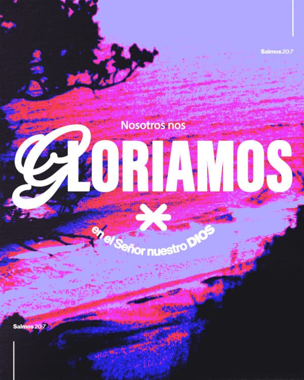 Nosotros nos gloriamos en el Señor nuestro Dios. - Salmos 20:7