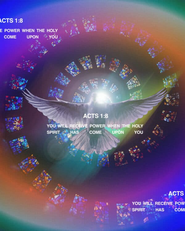 You will receive power when the Holy Spirit has come upon you. - Acts 1:8