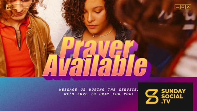 Super Sunday | Slides, Prayer