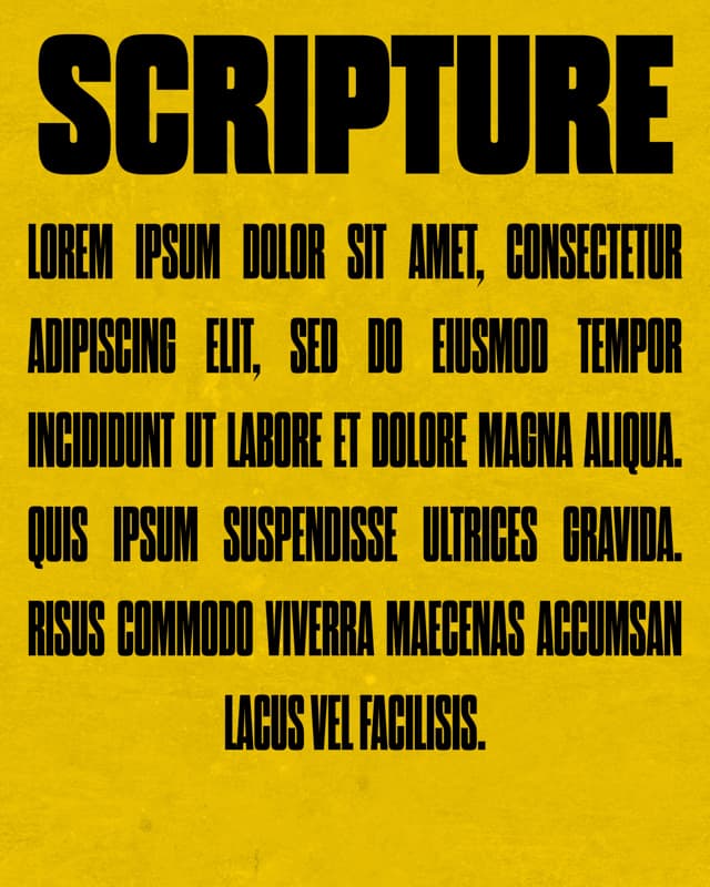 Scripture Posts