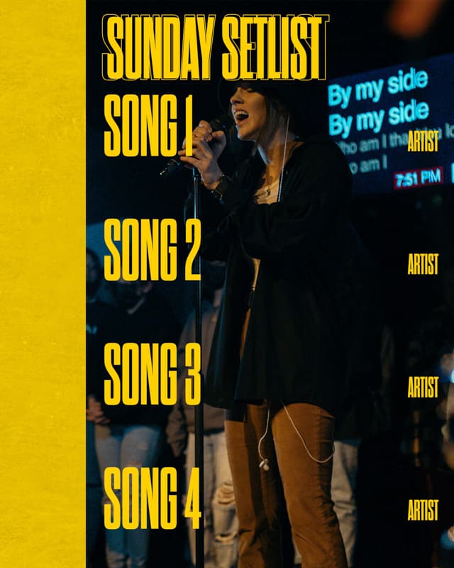 Worship Set Posts