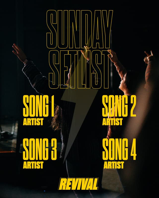 Worship Set Posts
