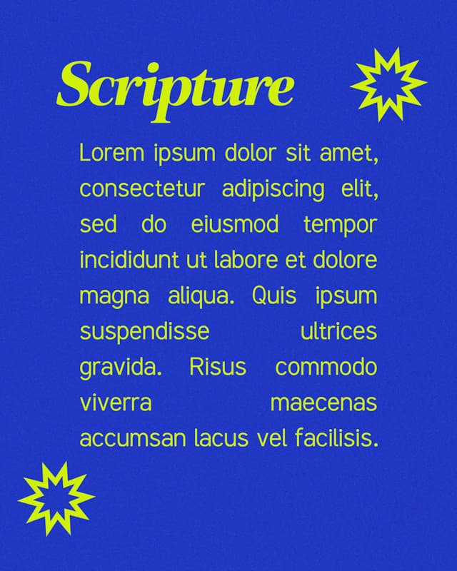 Scripture Posts