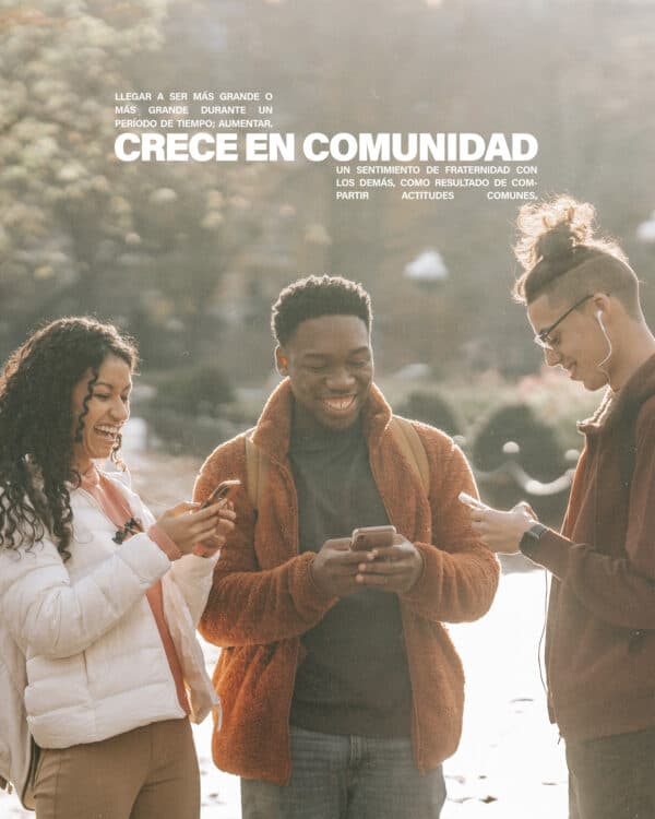 Crece en comunidad