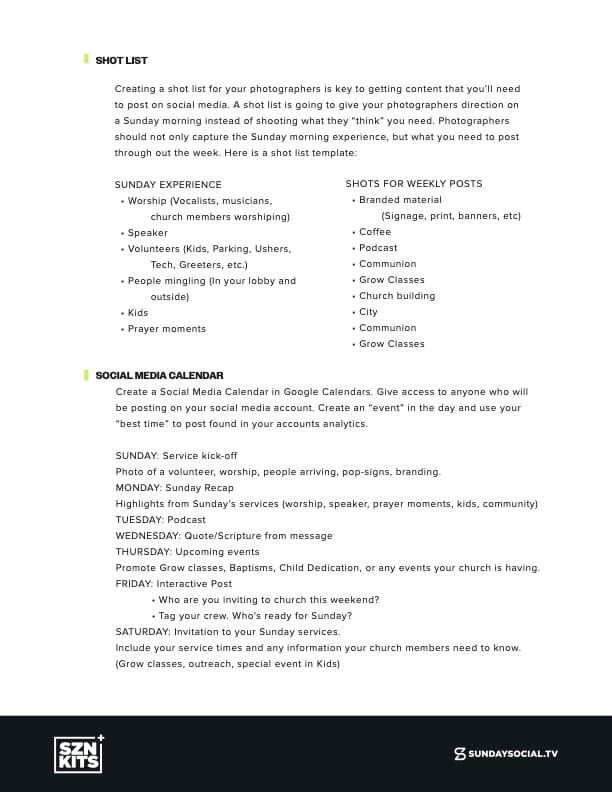 Style Guide preview