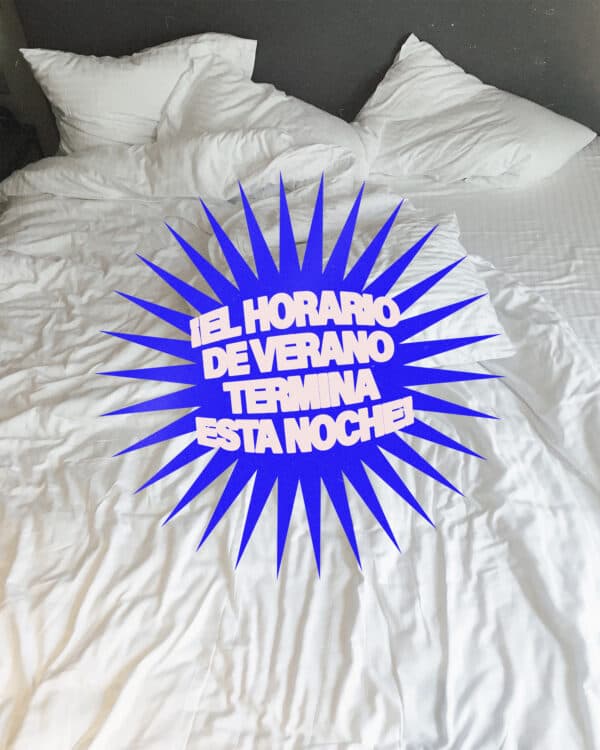¡El horario de verano termina esta noche!