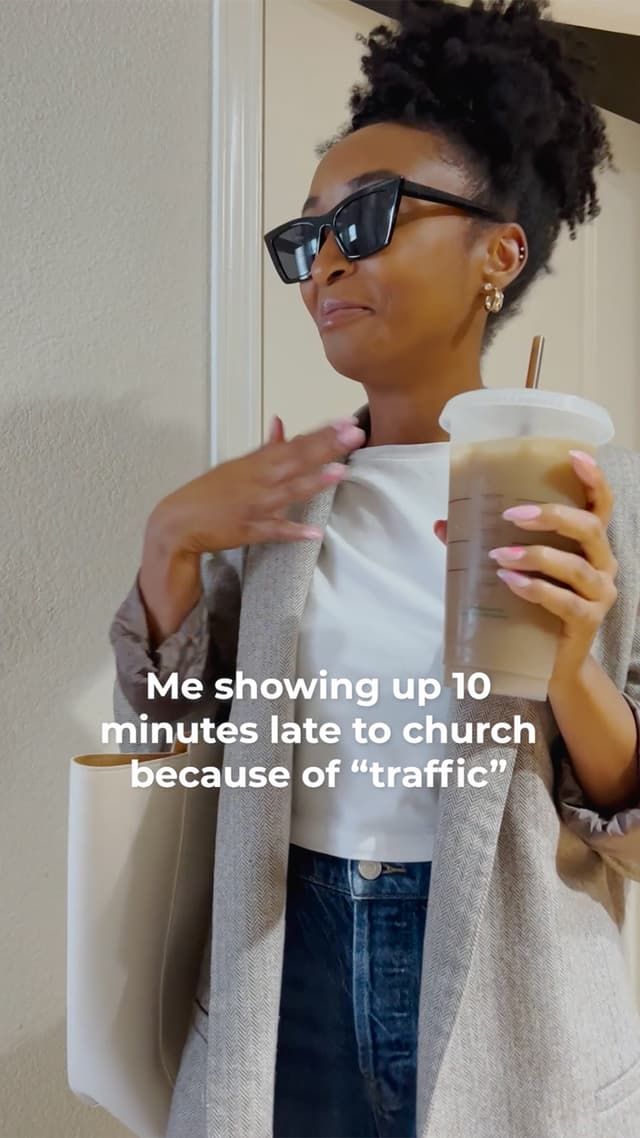 Late to Church Because of "Traffic"