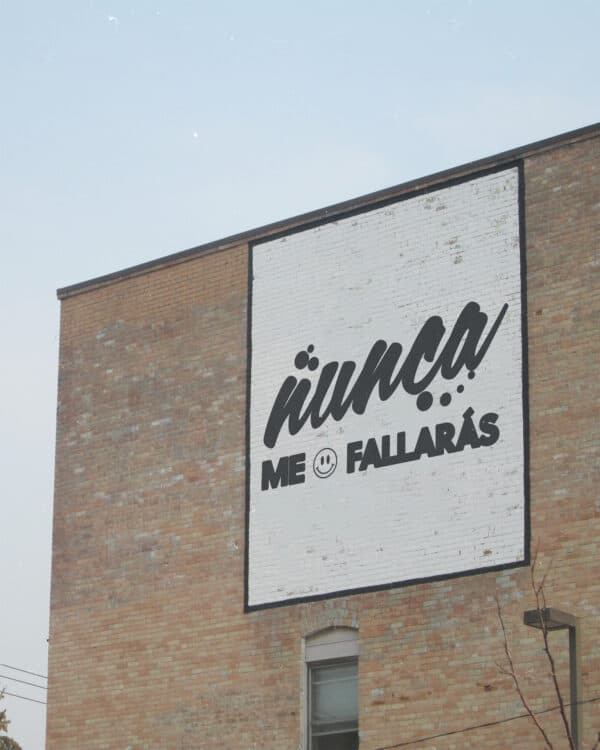 Nunca me fallarás.