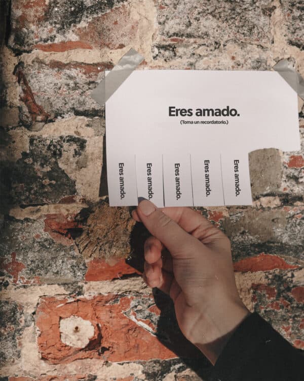 Eres amado.