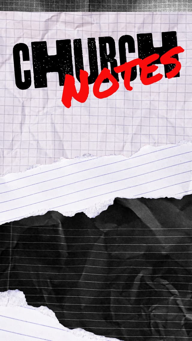 Church Notes
