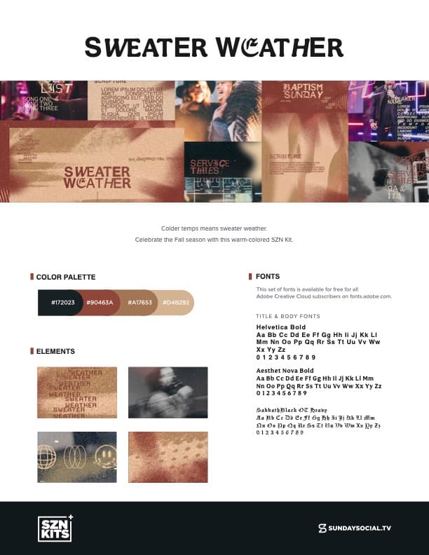 Style Guide preview