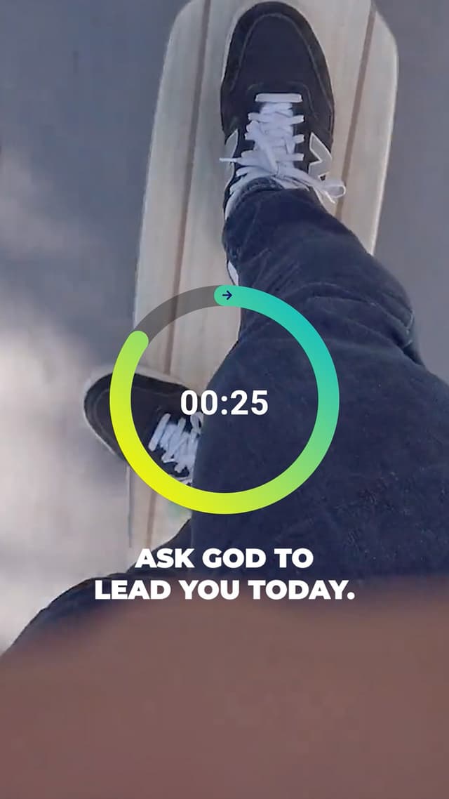 Ask God to Lead Countdown