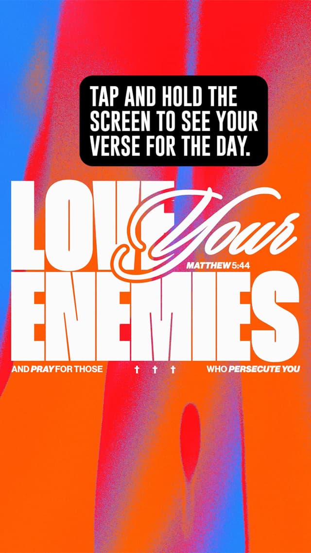 Tap and Hold Verse for the Day