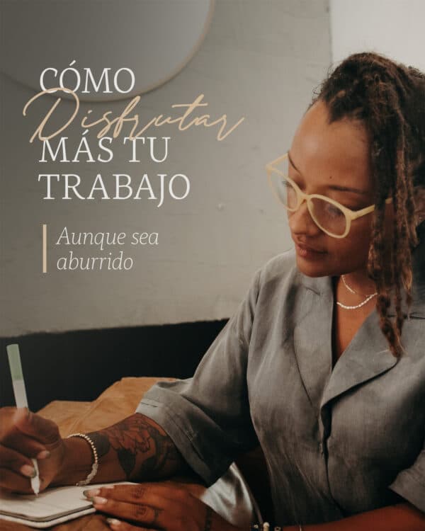 Cómo disfrutar más tu trabajo (aunque sea aburrido). 1) realiza que trabajar para Dios primero y sobre todas las cosas. 2) busca ser el compañero de trabajo que quisieras tener. 3) ora para que Dios te muestre oportunidades de ministerio en el trabajo. 4) trabaja para hacer de tu jefe un éxito. (Se darán cuenta). 5) guarda y comparte esta publicación.