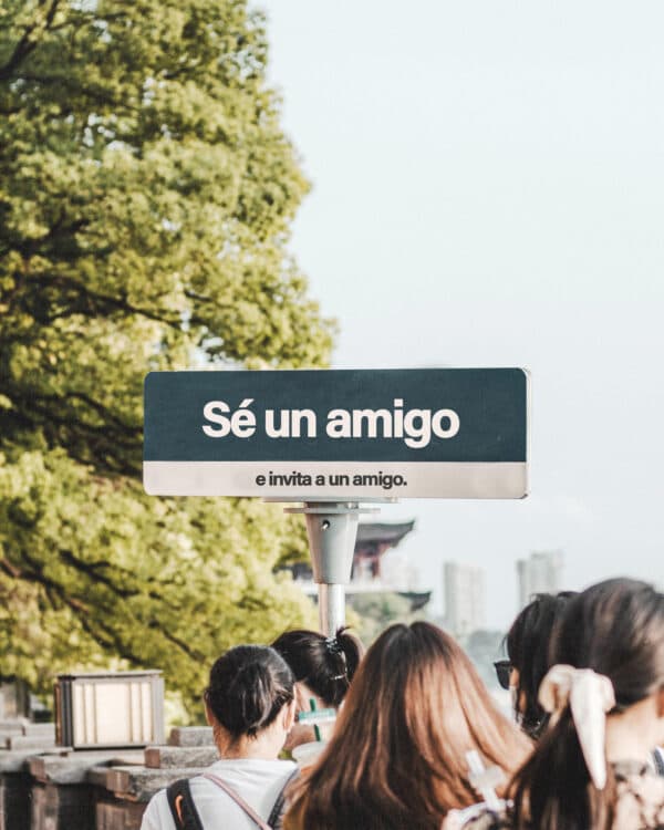 Sé un amigo e invita a un amigo