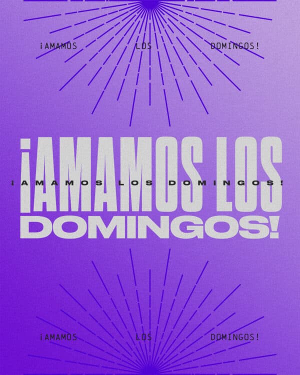 ¡Amamos los domingos!