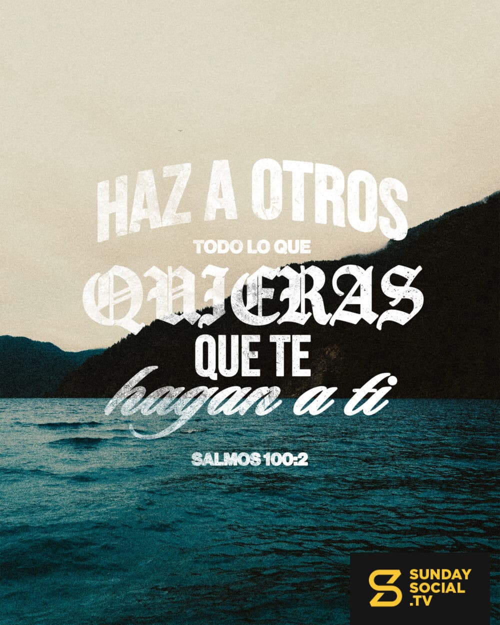 "Adoren al SEÑOR con alegría." - Salmos 100:2