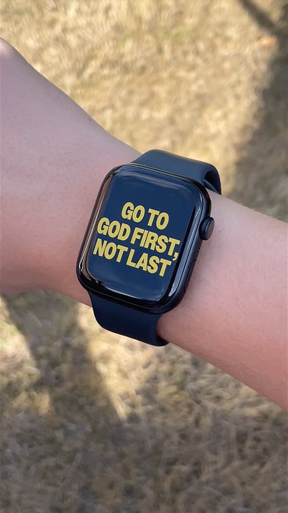 Go to God First, not Last