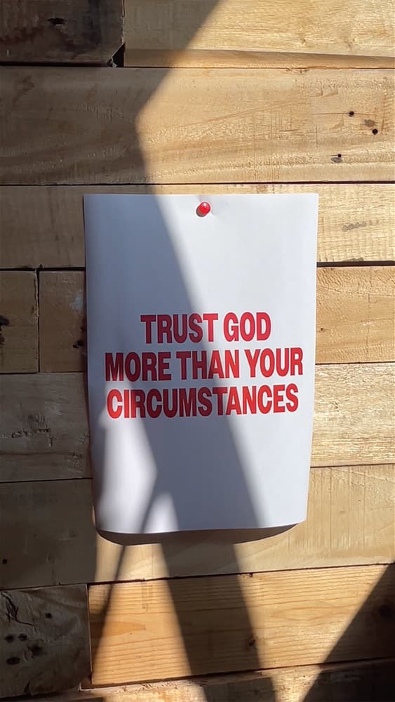 Trust God