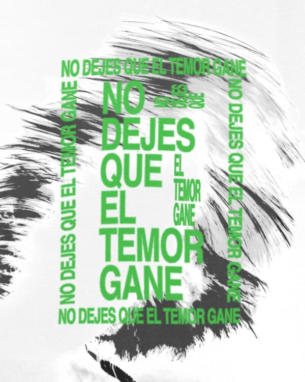 No dejes que el temor gane