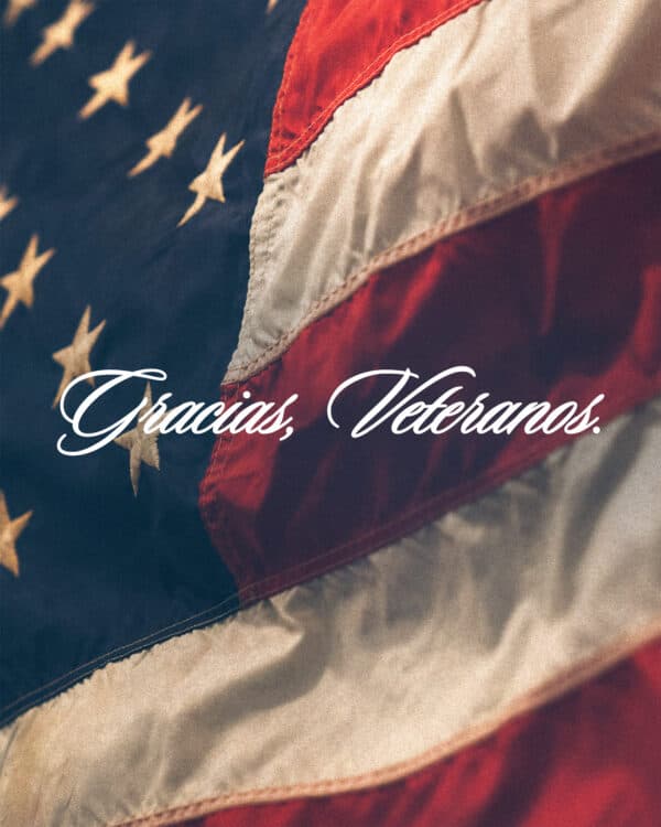 Gracias, Veteranos.