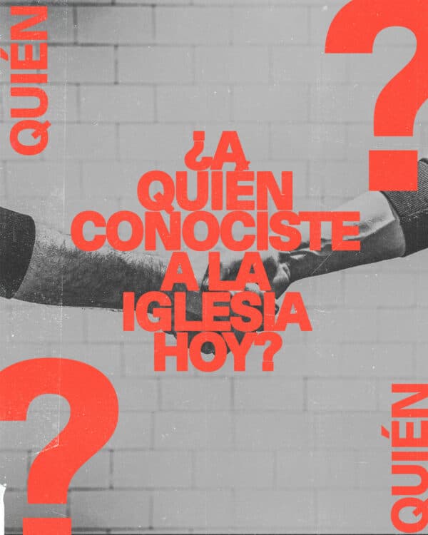 ¿A quién conociste a la iglesia hoy?