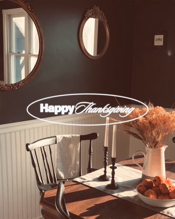 Happy Thanksgiving