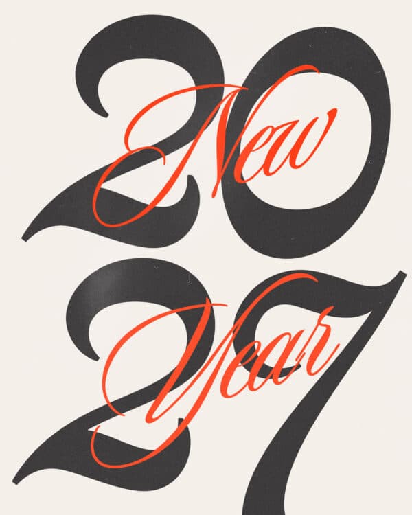 2027. New Year
