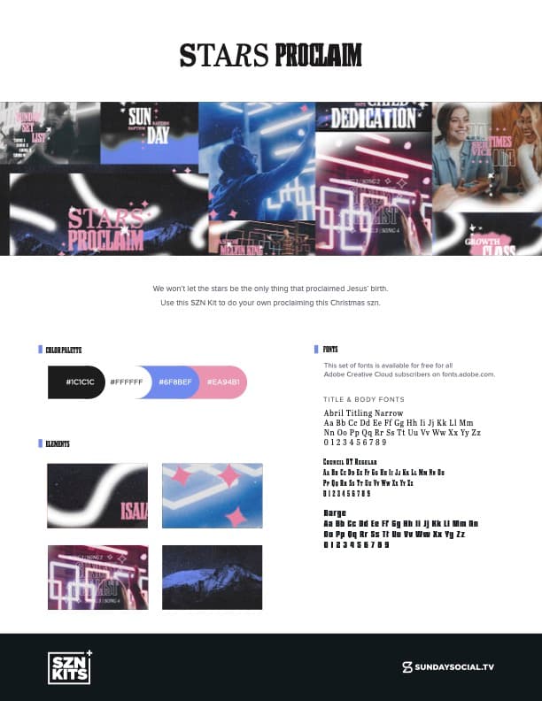 Style Guide preview