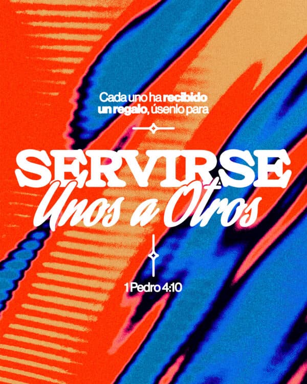 "Cada uno ha recibido un regalo, úsenlo para servirse unos a otros." - 1 Pedro 4:10