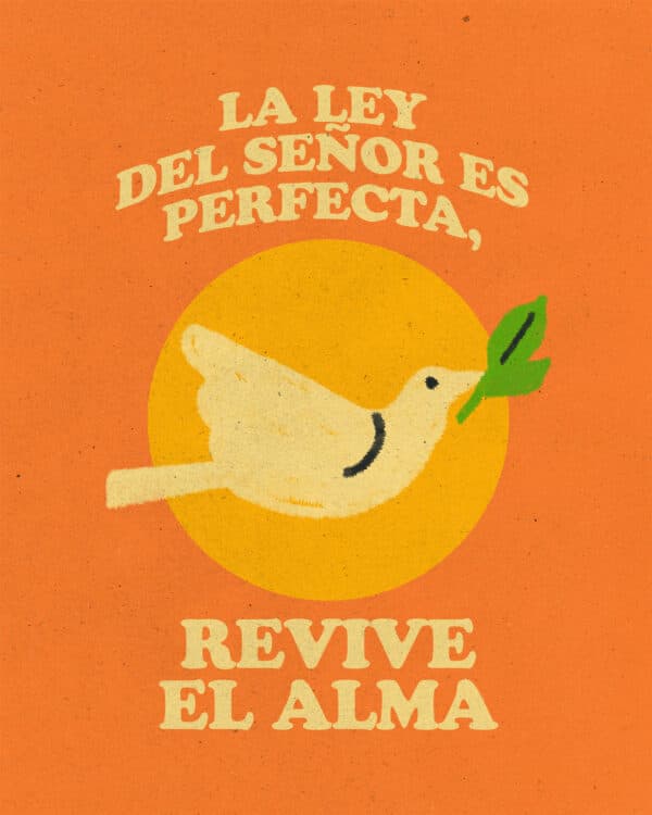 "La ley del SEÑOR es perfecta, revive el alma." - Salmos 19:7