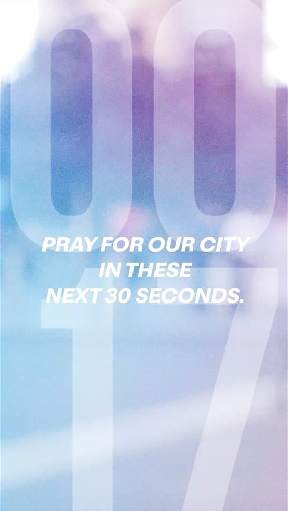 Countdown: Pray for Our City