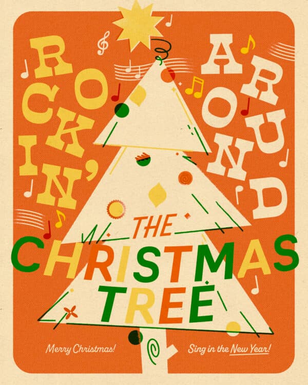 Rockin' around the Christmas tree!