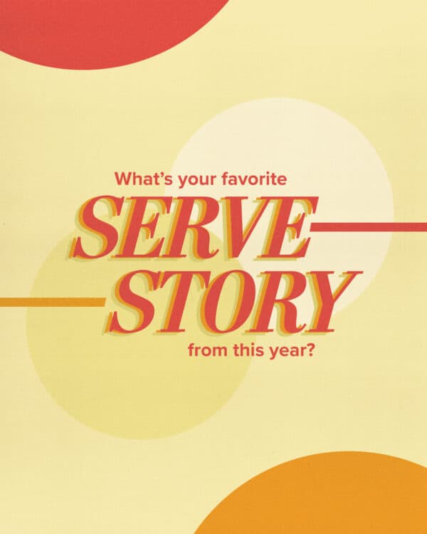 What's your favorite serve story from this year?