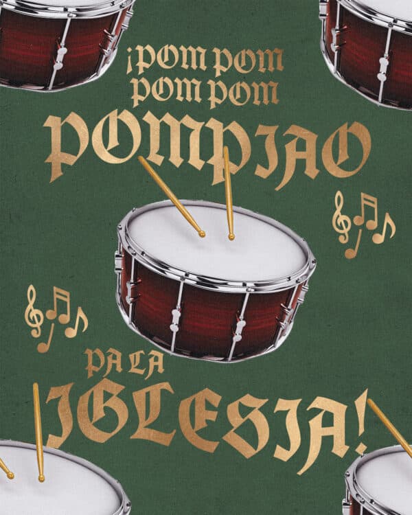 Pom Pom pom pom pompiao pa la Iglesia!