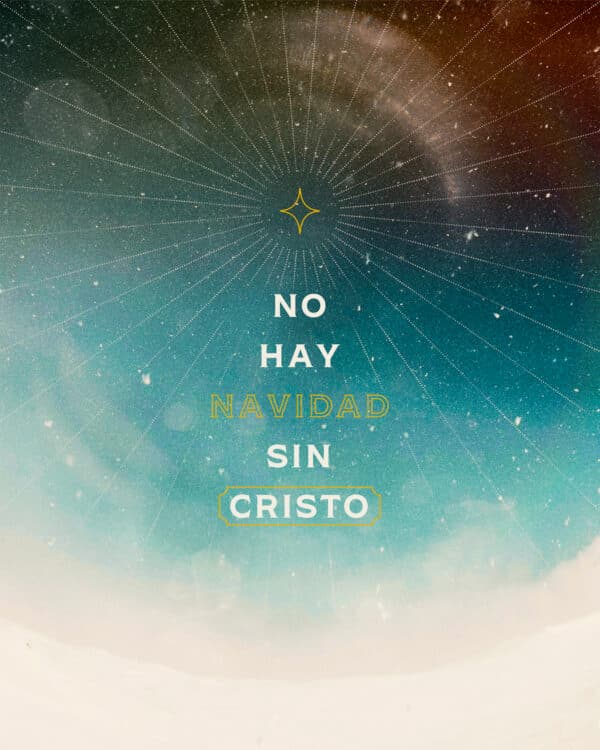 No hay navidad sin Cristo