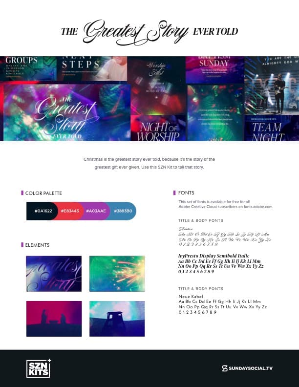 Style Guide preview