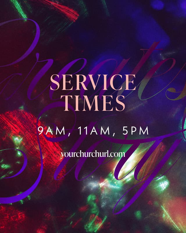 Service Time Posts