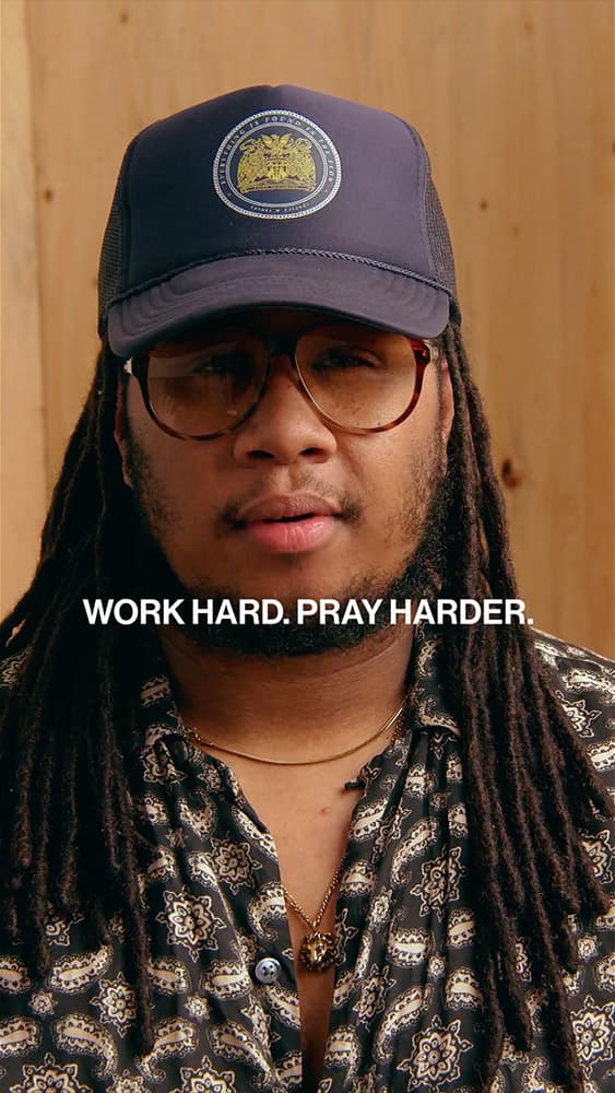 Work Hard. Pray Harder.